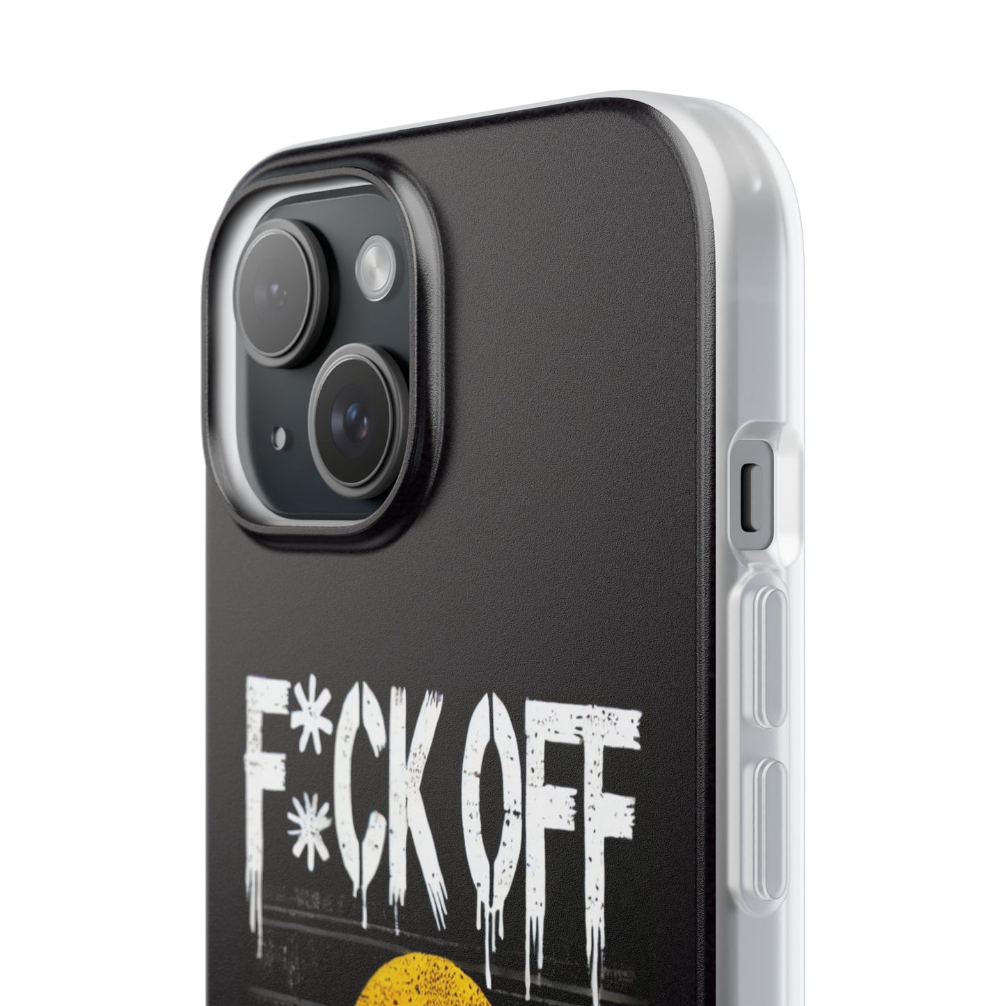 Flexi Case - F*CK OFF COLONISER Anti-Oppression Message Phone Cover